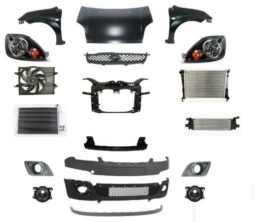 1518179 - FIESTA 05-08 ПЕРЕДНИЙ КАПОТ БАМПЕР РЕМЕНЬ ПІД КРИЛО ЛАМПА