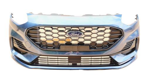 N1BB-17757-EF / CHROME BLUE - FIESTA MK8 LIFT ST-LINE ПЕРЕДНИЙ БАМПЕР ХРОМОВИЙ СИНИЙ