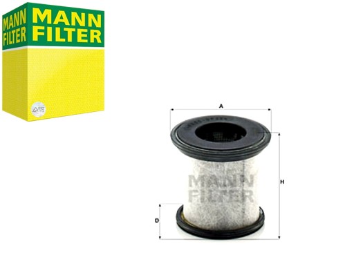 7001 - ФИЛЬТР ВЕНТИЛЯЦИИ КАРТЕРА ZETOR MANN-FILTER