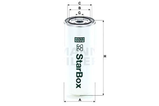 МАСЛЯНИЙ ФІЛЬТР BOGE MANN-FILTER