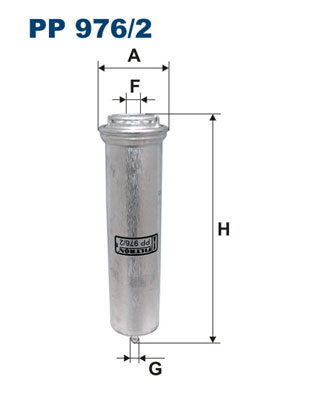 PP 976/2 - ТОПЛИВНЫЙ ФИЛЬТР ФИЛЬТРОН PP976/2 PP9762