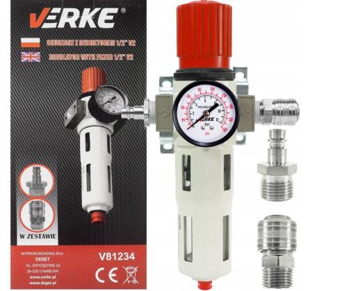 ПОВІТРЯНИЙ ФІЛЬТР РОЗДІЛЕННЯ З РЕДУКТОРОМ 1/2 КОМПРЕСОРНОГО СУШКИ