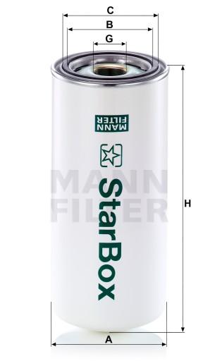 MANN INDUSTRIAL FILTER LB13145/20 Фільтр, технологія стиснення повітря