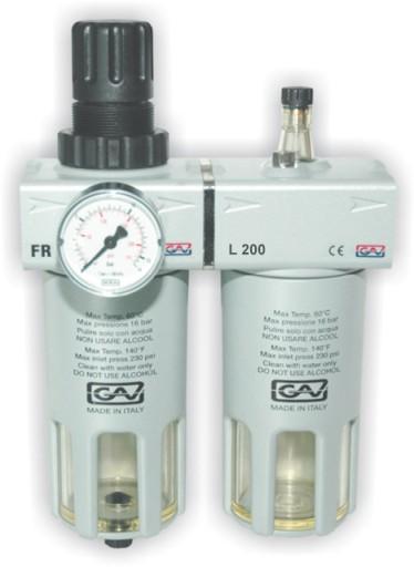 ФІЛЬТР + РЕДУКТОР + МАСЛИНКА 1/2 GAV ITALY FRL-200