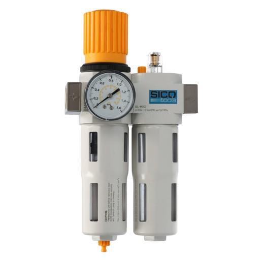 НАБІР ФІЛЬТРУ З 2 ЧАСТИН З МАНОМЕТРОМ SICO 3/8
