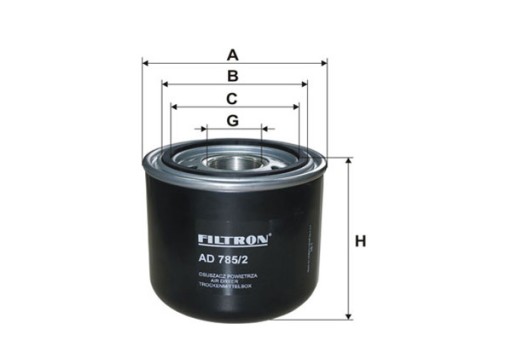 AD 785/2 - ВСТАВКА ДЛЯ СУШКИ ПОВІТРЯ FILTRON M41X1.5MM