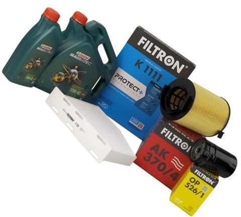 ФІЛЬТРИ FILTRON + МАСЛО 10W40 5L VW JETTA IV 2.0