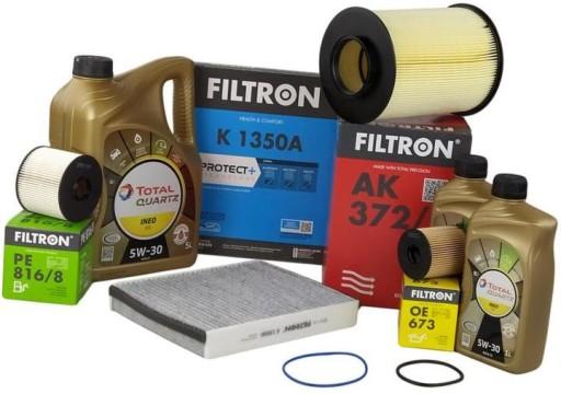 ФИЛЬТРОННЫЕ ФИЛЬТРЫ + МАСЛО 5W30 7L FORD FOCUS III 2.0TDCI