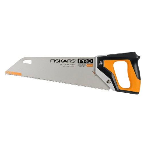 Пила FISKARS PowerTooth для ламината ПВХ, ручная, 380 мм, 9 зубьев на дюйм