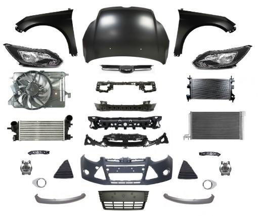 1733351 - FOCUS 10-14 ПЕРЕДНИЙ КАПОТ, БАМПЕР, РЕМЕНЬ КРЫЛА, ФОНАРЬ