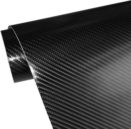 КАРБОН 4D ФОЛЬГА ЧОРНА 30м х 152см КАРБОН САМОКЛЕЮЧИЙ КОЛЕСО АВТОМОБІЛЯ