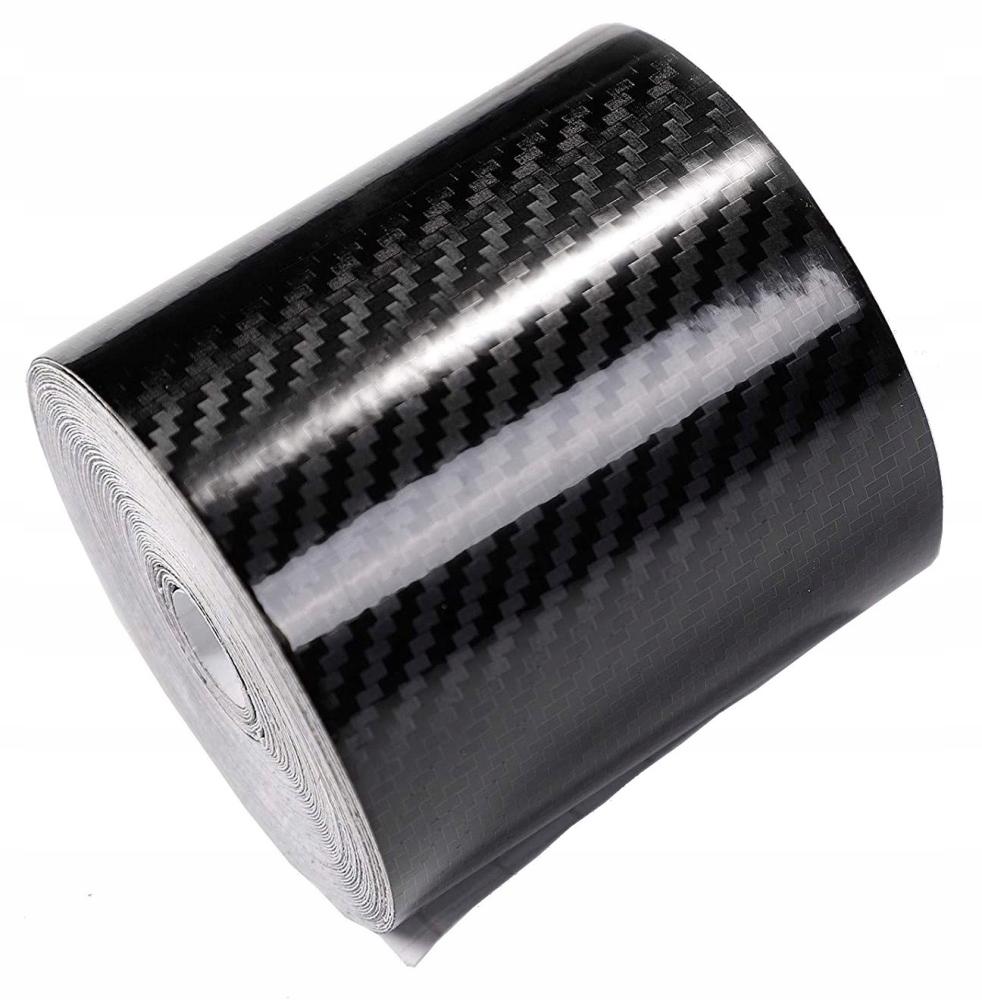 УГЛЕРОДНАЯ ПЛЕНКА НАКЛАДКА НА ЗАДНИЙ БАМПЕР ПЛАНКА