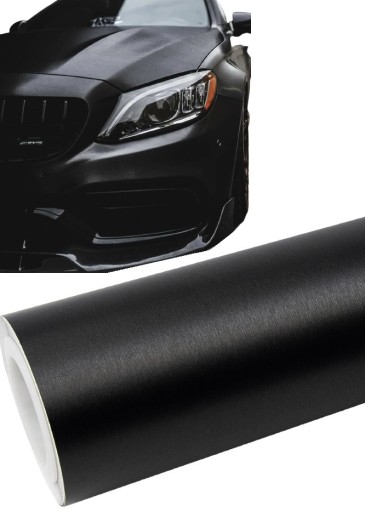 ФОЛЬГА АЛЮМІНІЄВА ЧОРНА ЩІТКА 30м x 152см САМОКЛЕЯЧА ЩІТКА