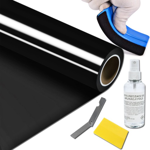 ВІКОННА ТОНУВАЛЬНА ПЛІВКА 300X50 РАКЕЛЬ ЗНЕЖИРЮВАЧ