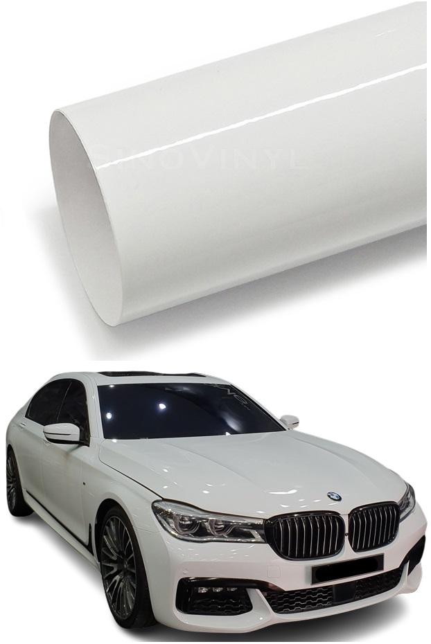 Фольга шпон білий глянцевий білий 200 см x 152 см