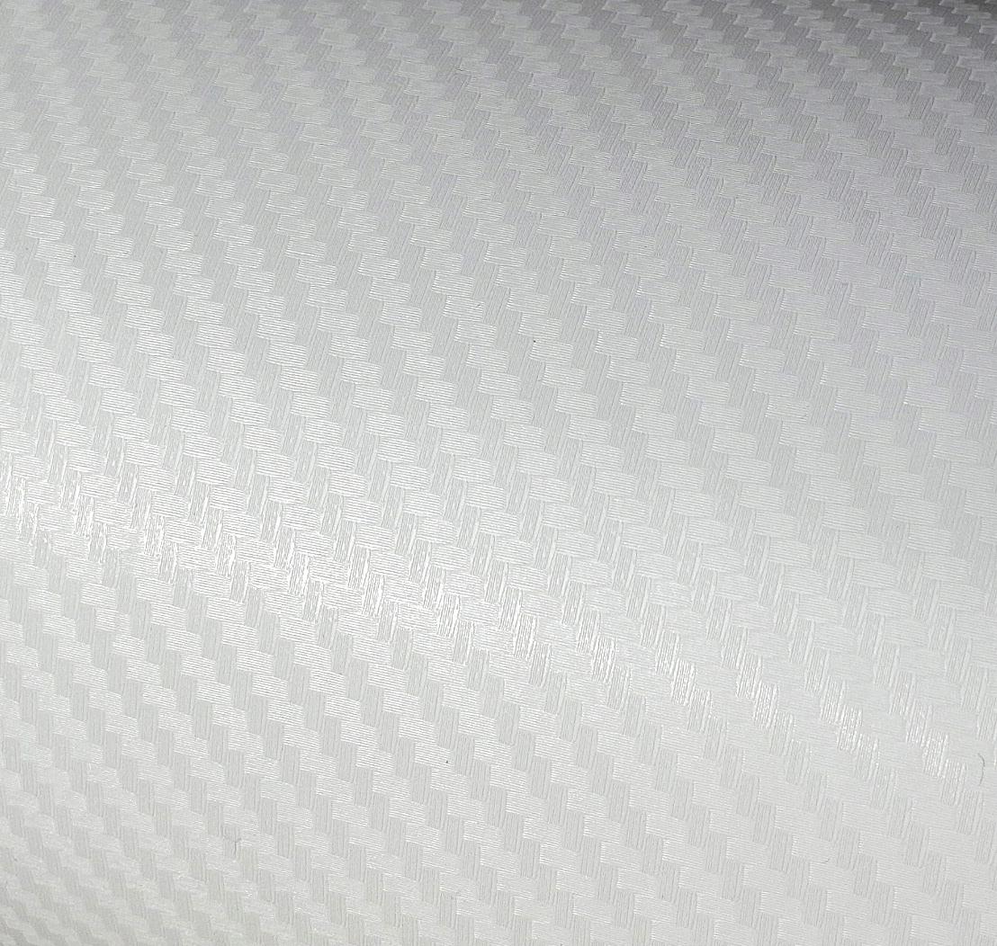 3D виниловая пленка Carbon White 152X3M