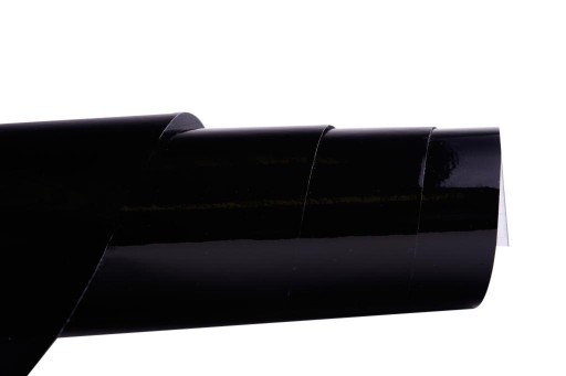 Фольга черный шпон черный глянцевый 1. 52x2m