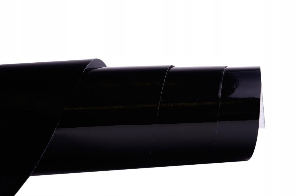 Пленка шпон черный черный глянцевый 1. 52x5m