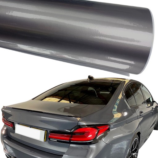 ПЛЕНКА АВТОКОЛЕСА СЕРАЯ ГЛЯНЦЕВАЯ 152x300см