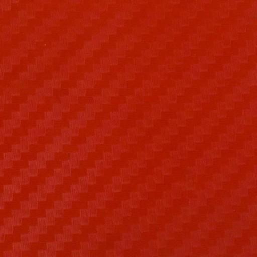 РУЛОН ПЛІВКИ CARBON 3D ЧЕРВОНИЙ 1. 27X28M