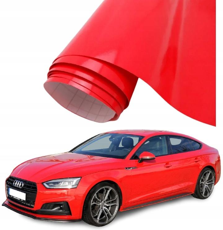 Автомобильная пленка глянцевая Красная 30M x 152cm