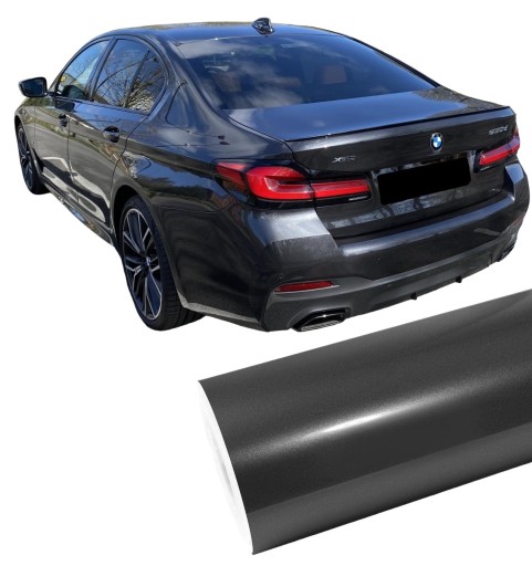 ФОЛЬГА МЕТАЛЛИК СЕРЫЙ АЛМАЗ 17м*152см АВТОМОБИЛЬНЫЙ ШПОН ПЭТ БЛЕСК СЕРЫЙ