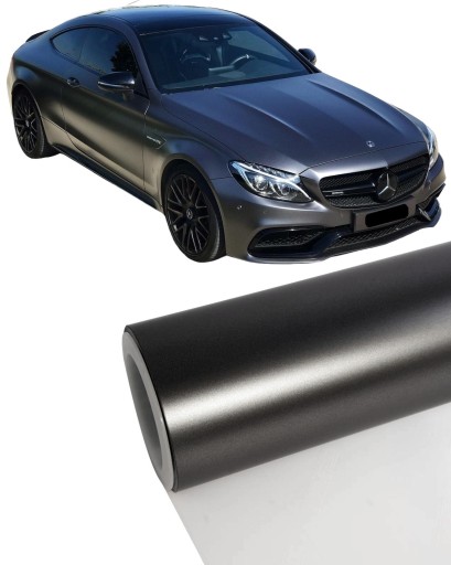 ФОЛЬГА СІРИЙ ДІАМАНТ ПЕРЛАВНА 17м х 152см ПЕТ САМОКЛЕЮЧА ПОГОДА АВТОМОБІЛЯ