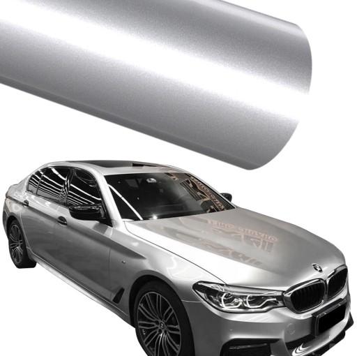 Автомобильная фольга серебряный металлик Алмаз 152x3m