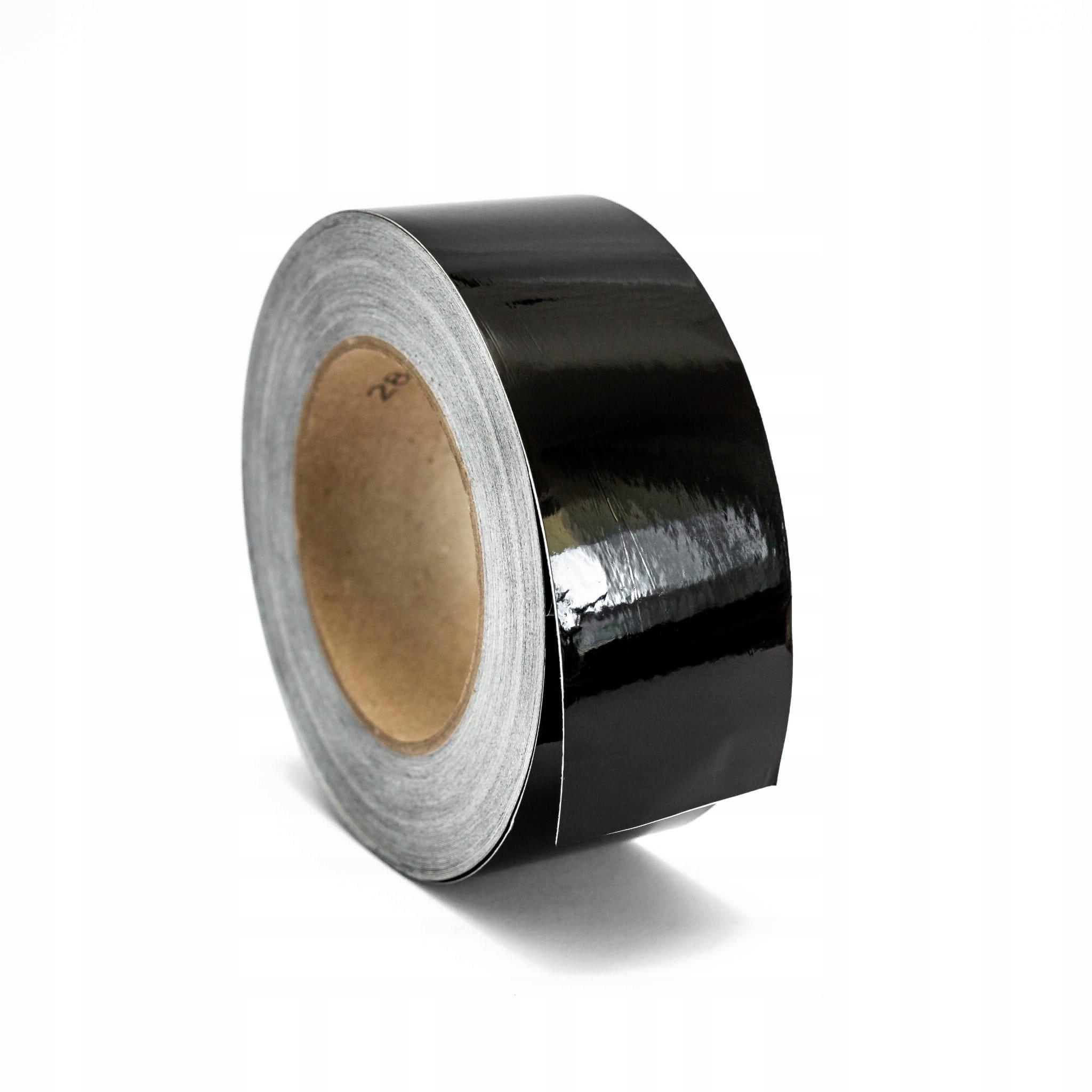 Фольга лента 3М для планок черный глянец 5см 25м