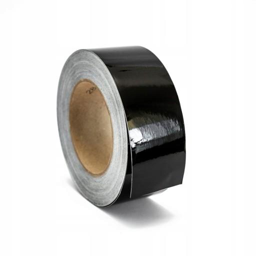 ФОЛЬГА ЛЕНТА ДЛЯ ПЛАНОК ЧЕРНЫЙ ГЛЯНЕЦ DECHROMING 3M