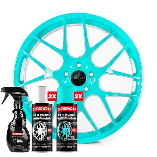Набір аерозольної фольги для 17-дюймових дисків MIAMI TEAL