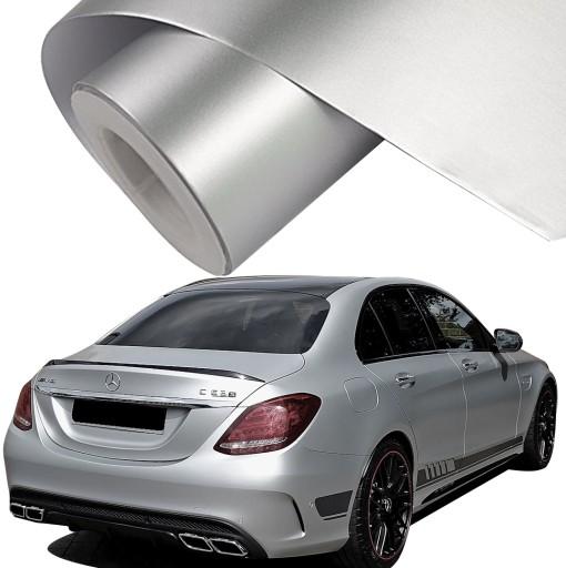 ФОЛЬГА ЗМІНИ КОЛЬОРУ СРІБНА САТИНОВА ПЕРЛИНА 152X300