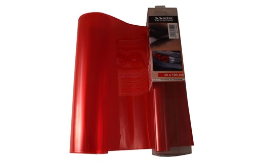 Плівка для лампи Червона 30x100 для прожекторів лампи