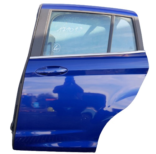 AV11/FORD B-MAX B MAX DRZWI LEWE TYŁ DEEP IMPACT BLUE - FORD B-MAX B MAX ЗАДНІ ЛІВІ ДВЕРІ DEEP IMPACT BLUE