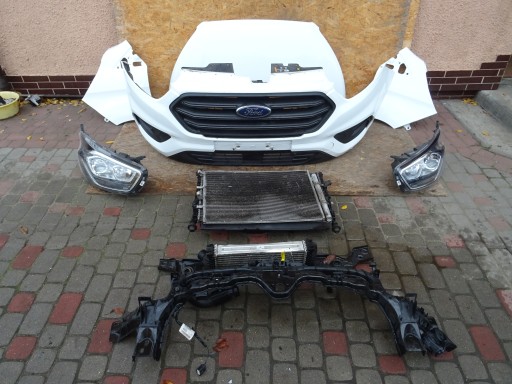 FORD CUSTOM LIFT PRZÓD MASKA ZDERZAK BŁOTNIK LAMPY PAS CHŁODNICA 2.0 TDCI - FORD CUSTOM LIFT ПЕРЕДНИЙ КАПОТ БАМПЕР КРЫЛЬЯ ФОНАРИ РЕМЕНЬ РАДИАТОР 2.0 TDCI