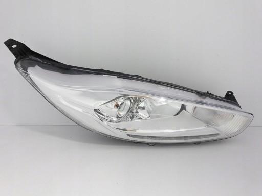 C1BB-13W029-CG - FORD FIESTA MK7 VII LIFT 12-17 ЗВИЧАЙНА ЛІНЗА ГАЛОГЕННА + LED ЛАМПА ПРАВА ЄС