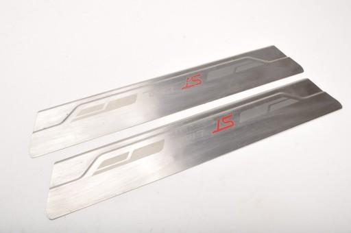 FORD FIESTA MK8 ПОРОГОВІ НАКЛАДКИ ST LINE