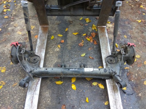 2 - Ford fiesta mk8 задня задня підвіска st disc axis