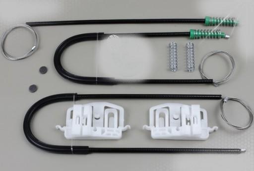 FFmk6ZPP1 - FORD FIESTA mk6 FUSION Склопідйомник SET Right 3D MANUAL W-WA