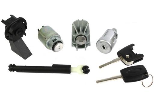 ME-006102 - FORD FOCUS II 2 ВСТАВКА ЗАМКА ДВЕРЕЙ КАПОТА ЗАМОК ЗАПАЛЮВАННЯ