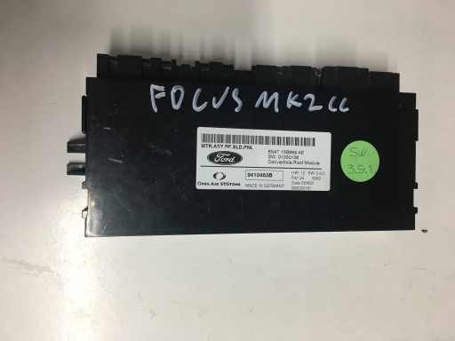 6N4T-15B689-AE - FORD FOCUS MK2 КАБРИОЛЕТ МОДУЛЬ КРЫШИ ДРАЙВЕР