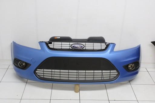 FORD FOCUS MK2 LIFT 2007 — ПЕРЕДНИЙ БАМПЕР ПЕРЕДНИЕ ФАРЫ Q8 — КОД ПОКРАСКИ