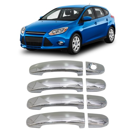 НАКЛАДКИ НА РУЧКИ FORD FOCUS MK3 2010-2018