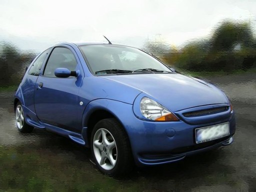 FORD KA *ПЕРЕДНЯЯ ЮБКА* DJ-ТЮНИНГ