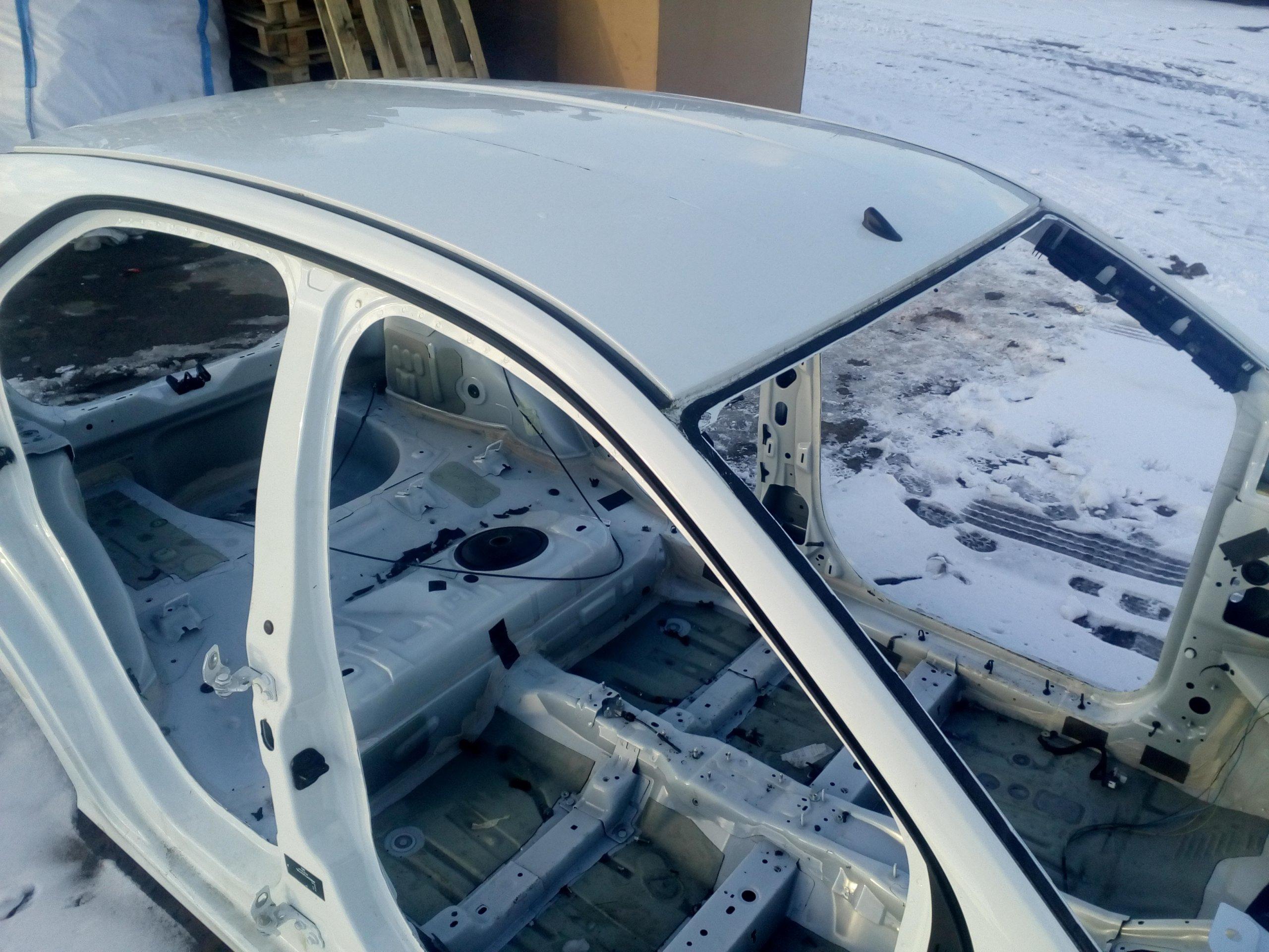 FORD KA PLUS ДАХ ОБШИВКА ДАХУ СТЕЛЯ