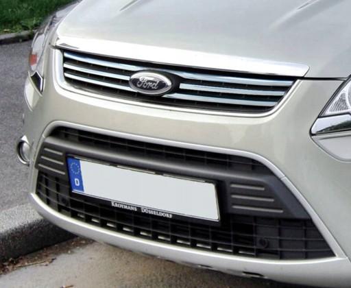 Ford KUGA 2008-2012 Grill covers, нержавеющая сталь