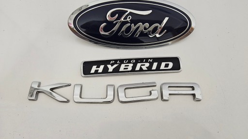 FORD KUGA MK3 HYBRID 2019-2023 ЭМБЛЕМА ЗАДНЯЯ LJ6B-S402A16-AB