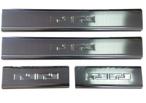 FORD KUGA НАКЛАДКИ НА ПОРОГИ СТАЛЬНЫЕ НАКЛАДКИ НА ПОРОГИ