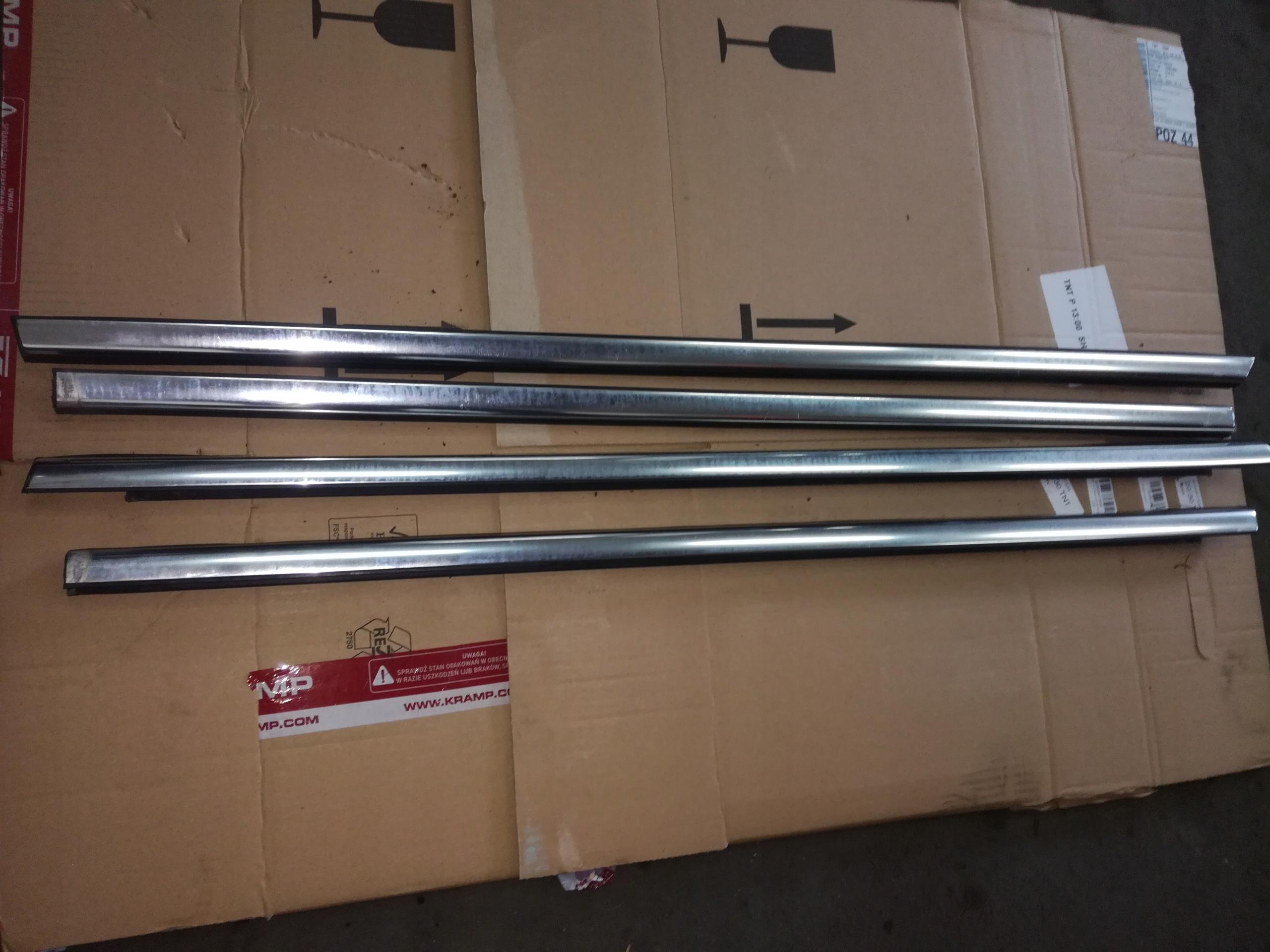 FORD MONDEO MK 4 ХРОМИРОВАННЫЕ СКРЕБКИ