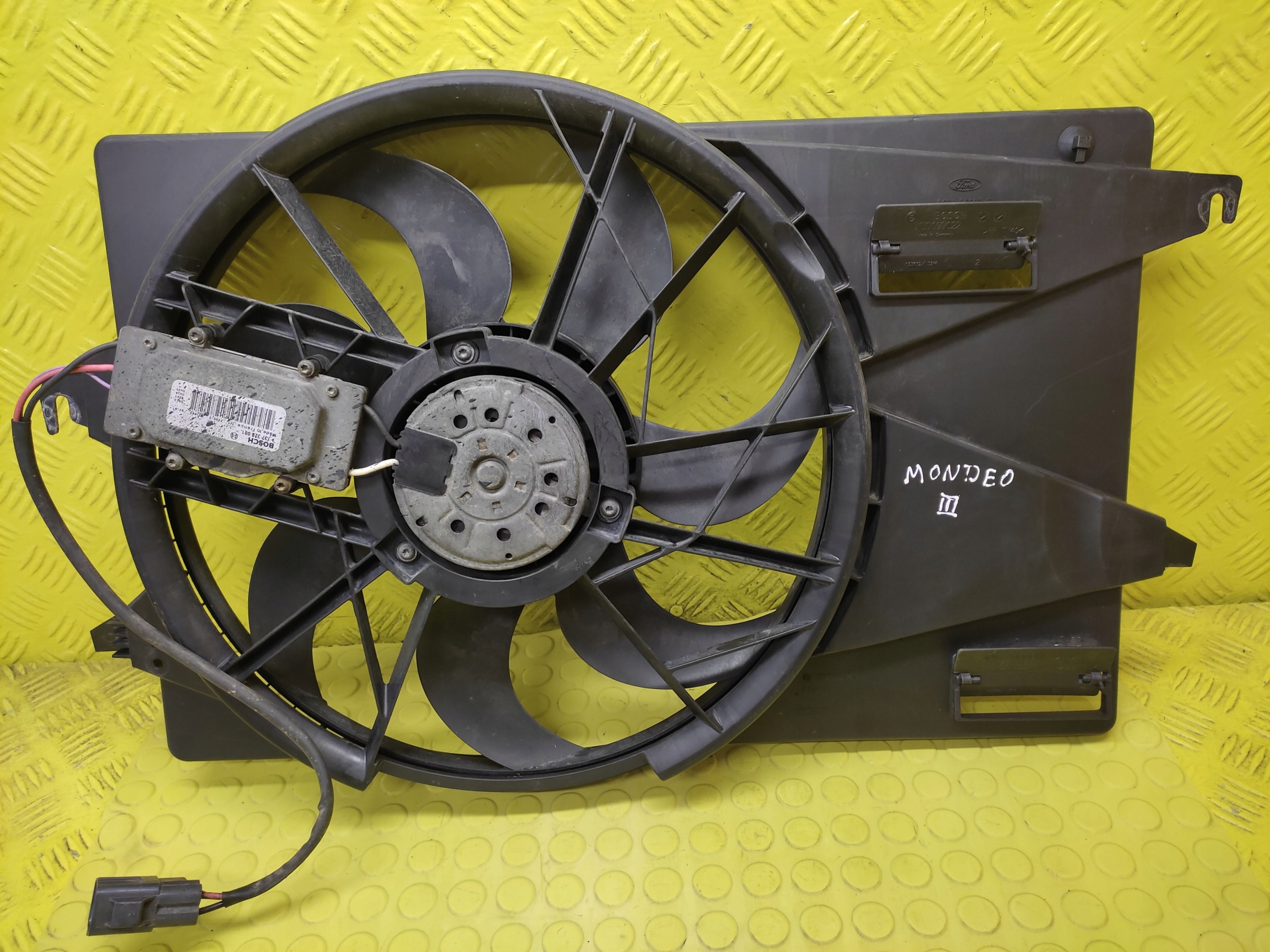 FORD MONDEO MK3 2.0 TDCI ВЕНТИЛЯТОР РАДИАТОРА